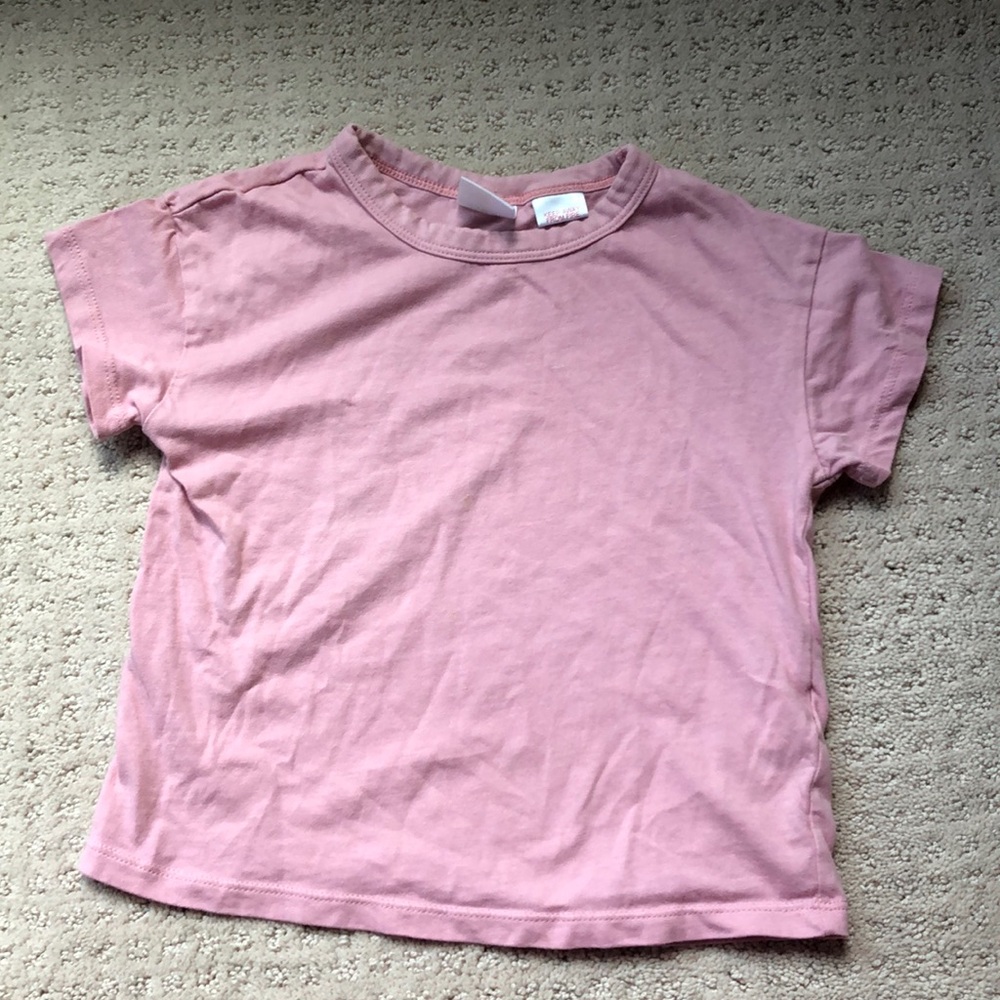 3-4T zara pink tshirt